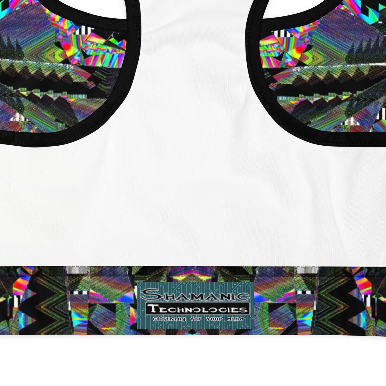 Psychedelic Rave Sports Bra