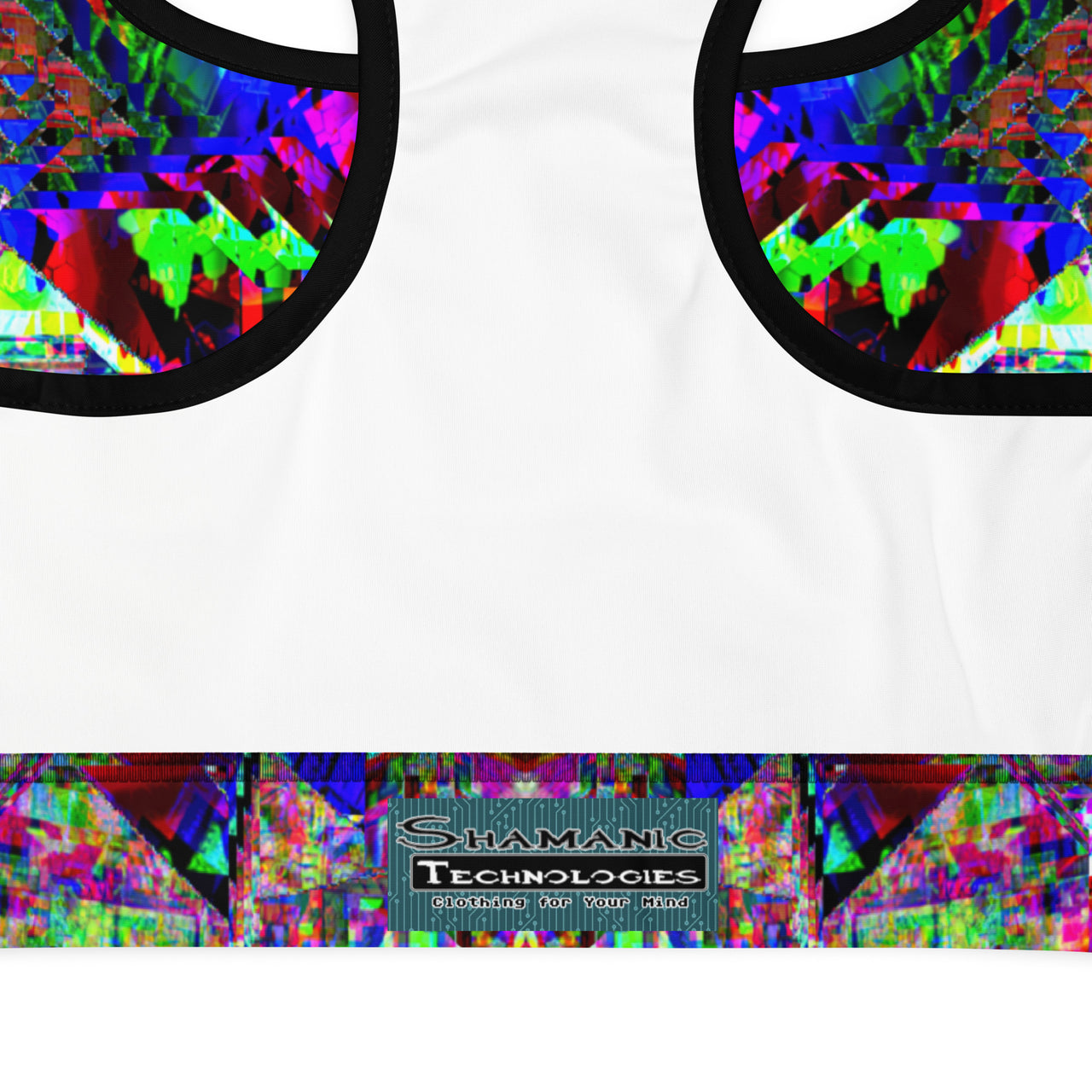 Psychedelic Rave Sports Bra