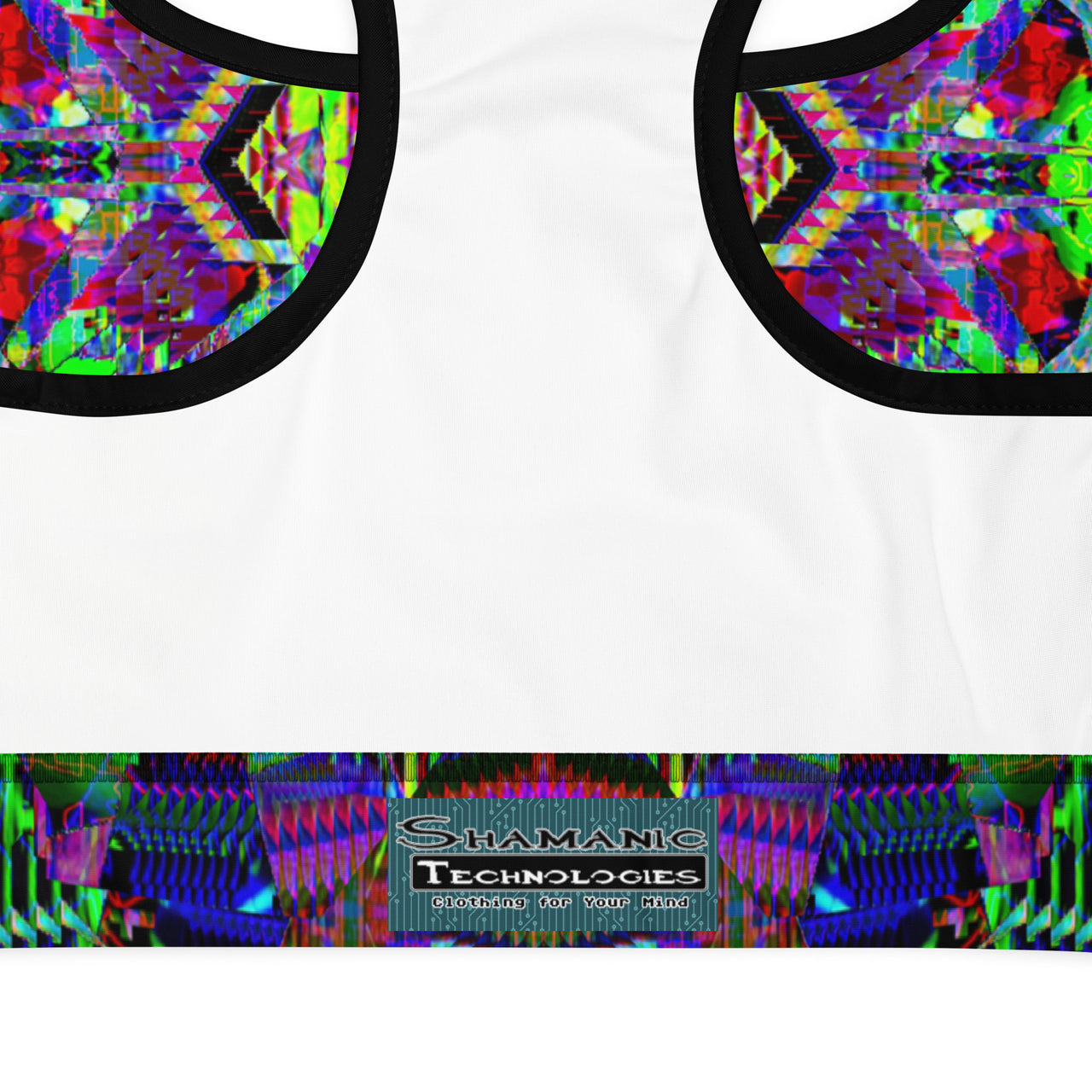 Psychedelic Rave Sports Bra