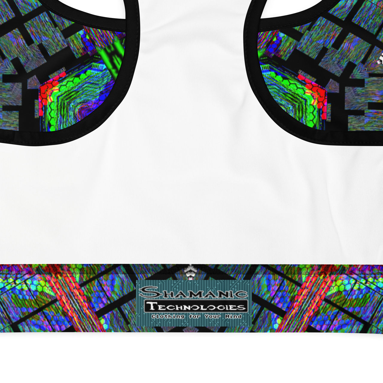 Psychedelic Rave Sports Bra