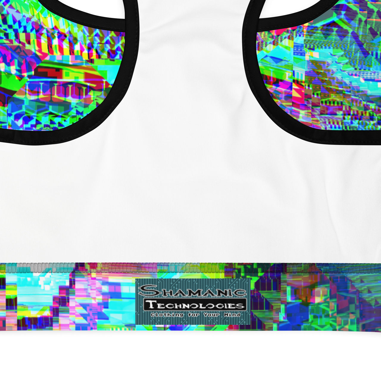 Psychedelic Rave Sports Bra