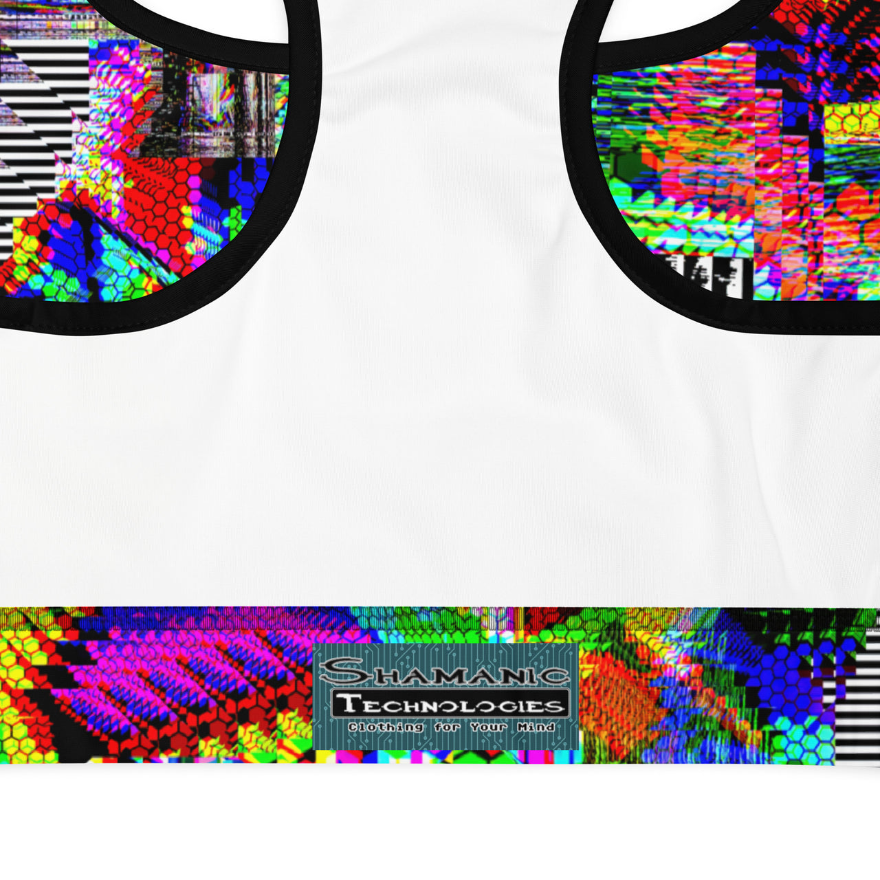 Psychedelic Rave Sports Bra