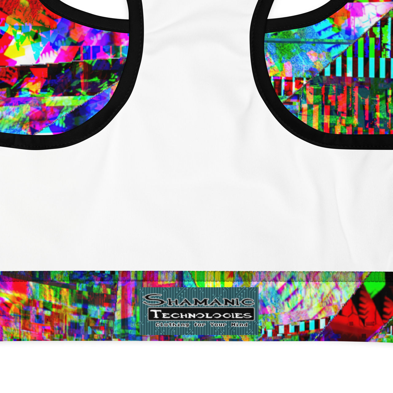 Psychedelic Rave Sports Bra