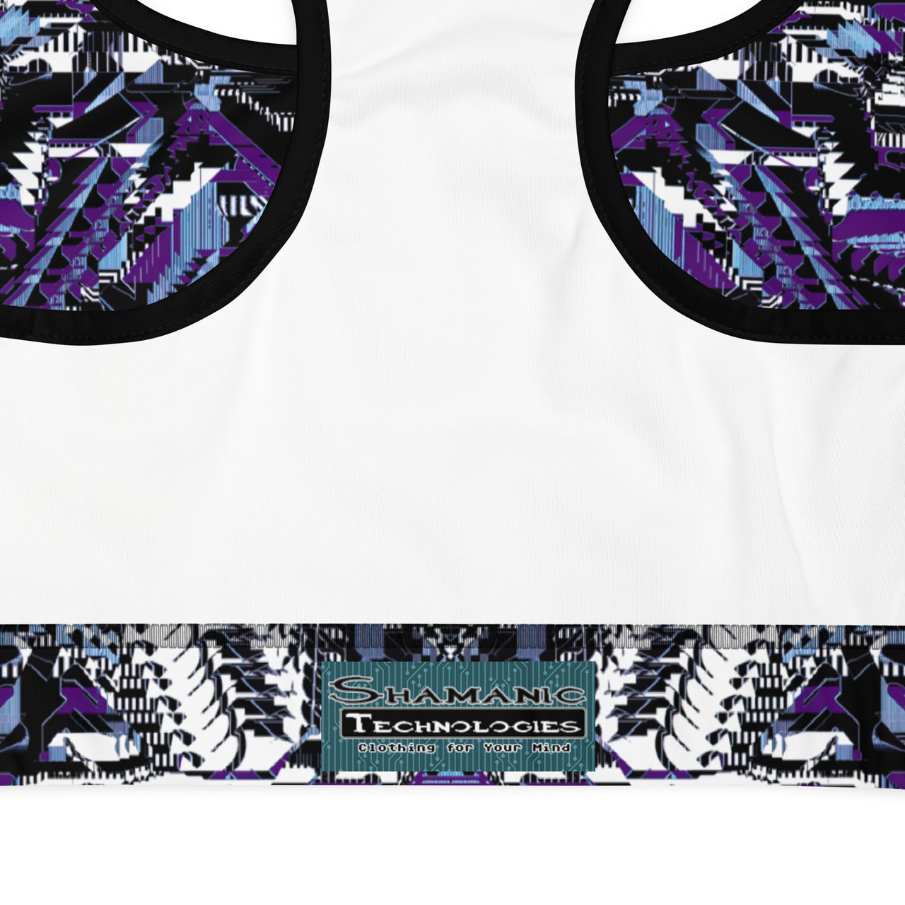 Psychedelic Rave Sports Bra