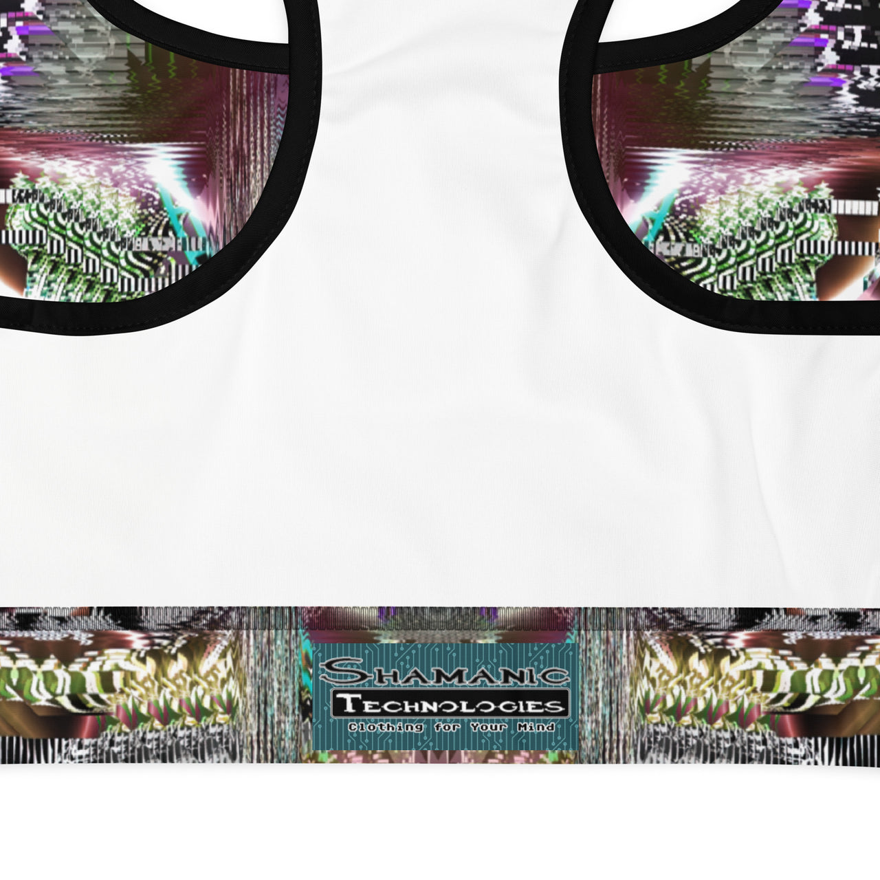 Psychedelic Rave Sports Bra