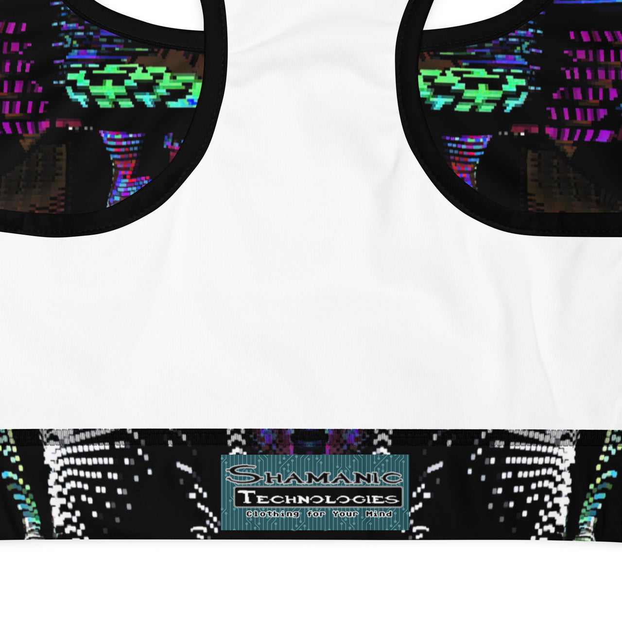 Psychedelic Rave Sports Bra