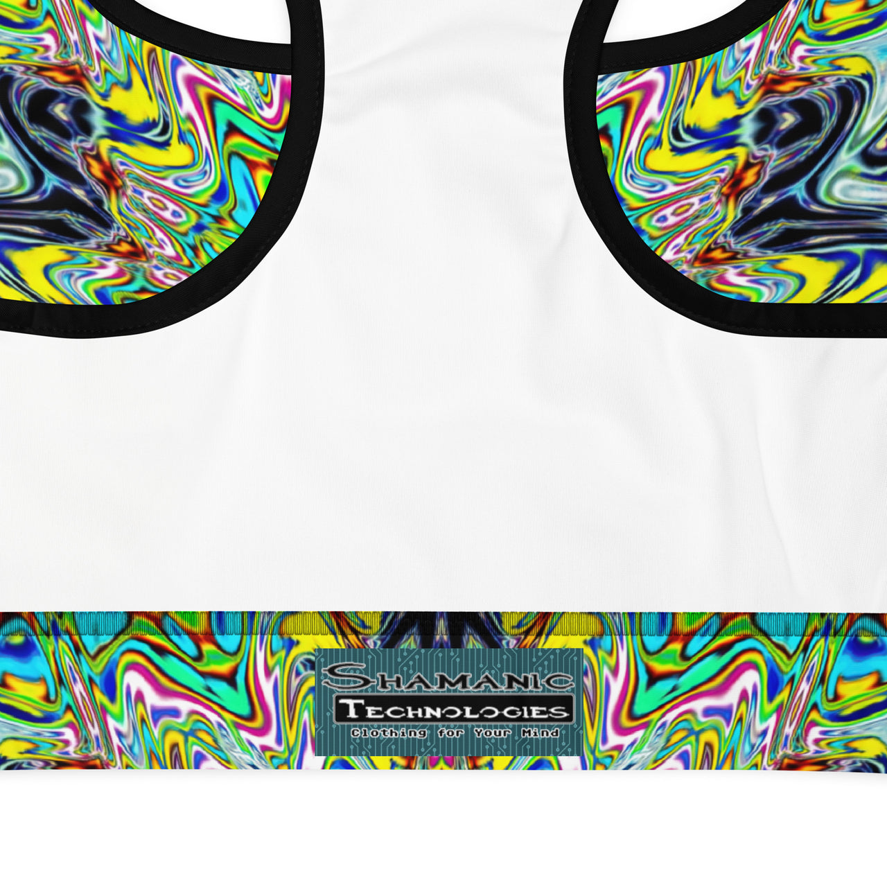 Psychedelic Rave Sports Bra