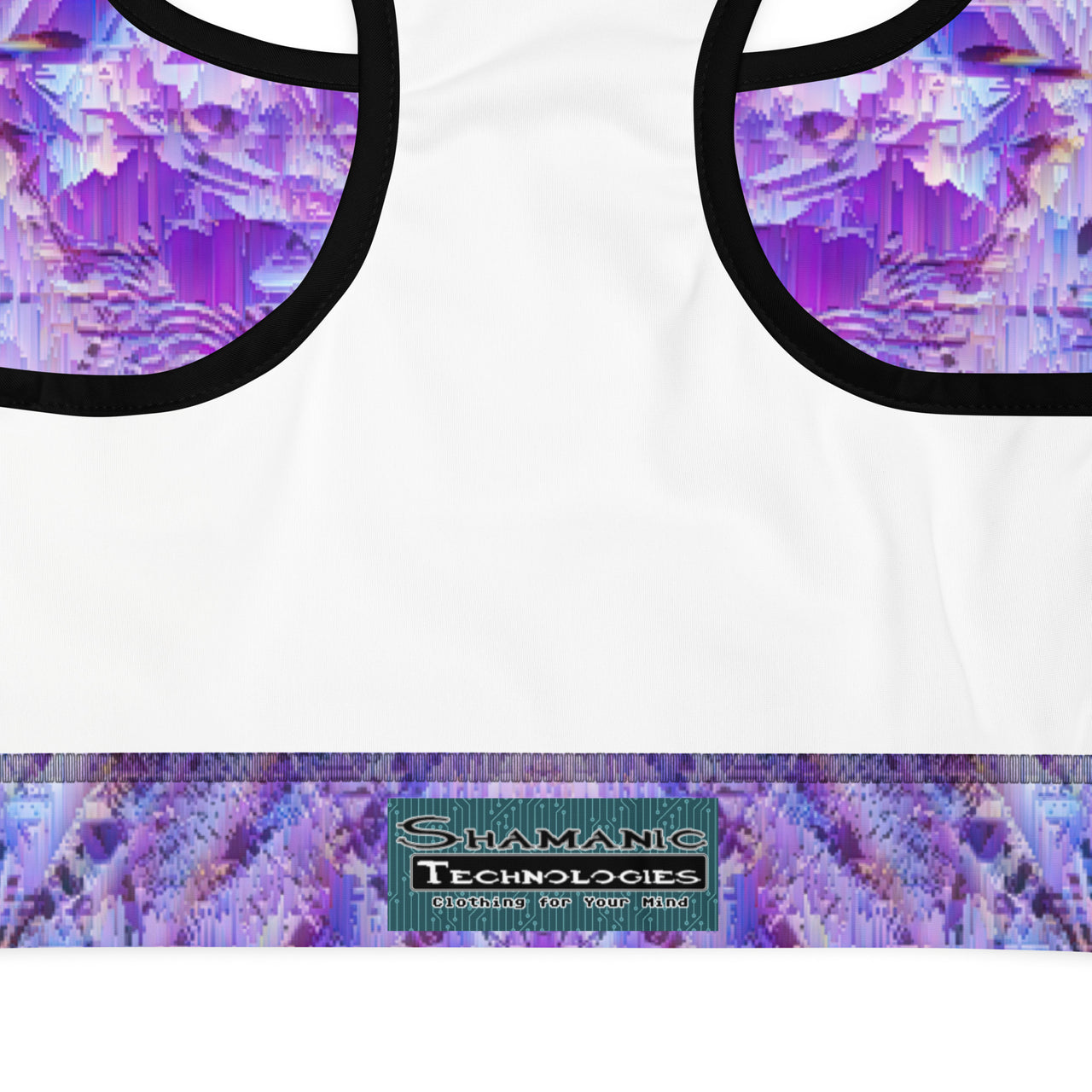 Psychedelic Rave Sports Bra