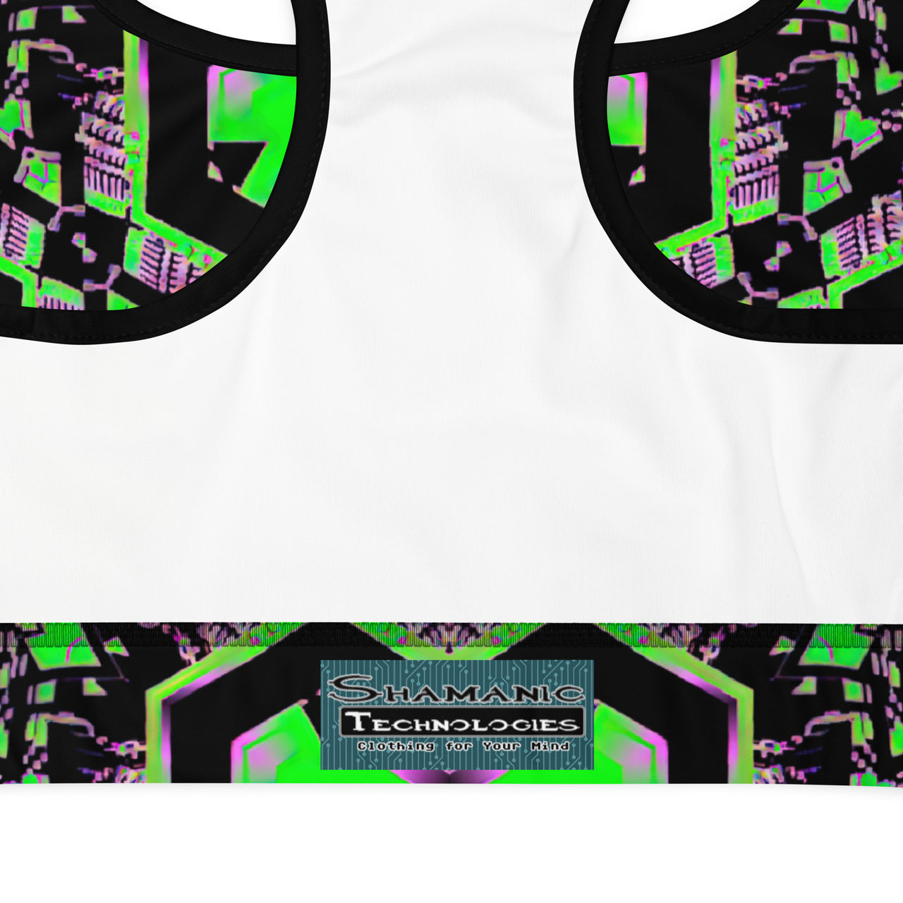 Psychedelic Rave Sports Bra