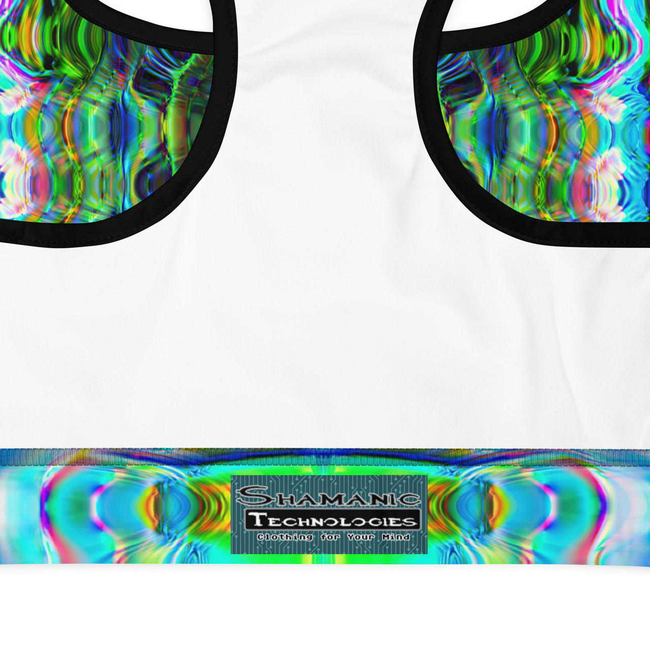 Psychedelic Rave Sports Bra