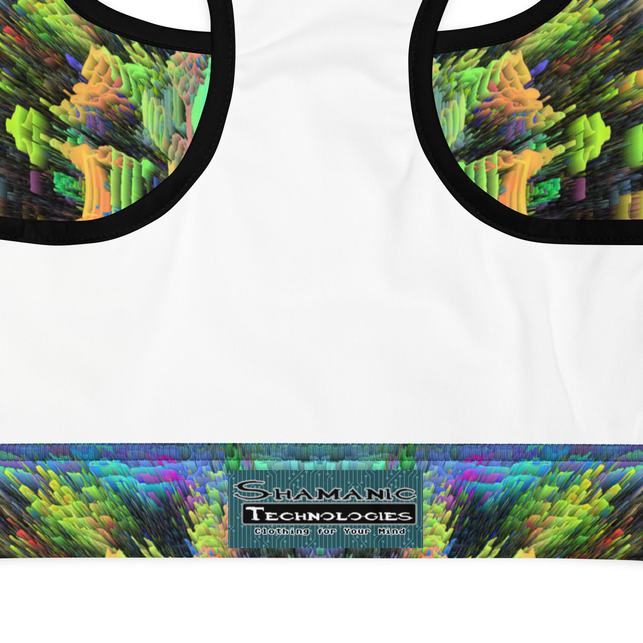 Psychedelic Rave Sports Bra