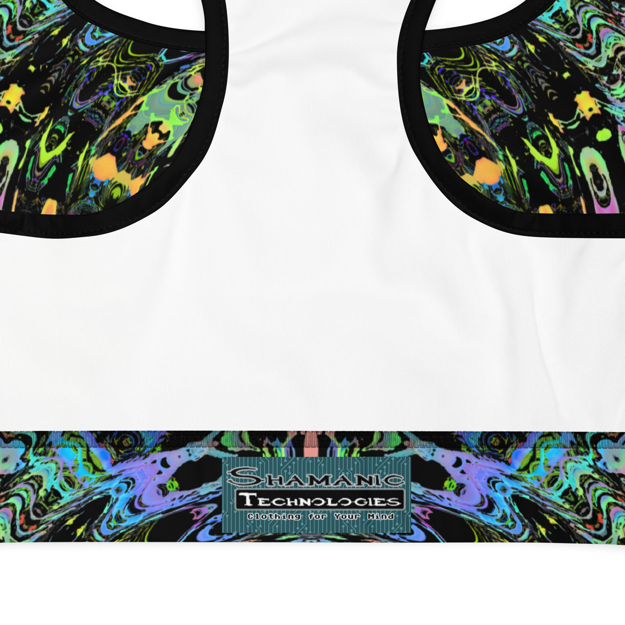 Psychedelic Rave Sports Bra