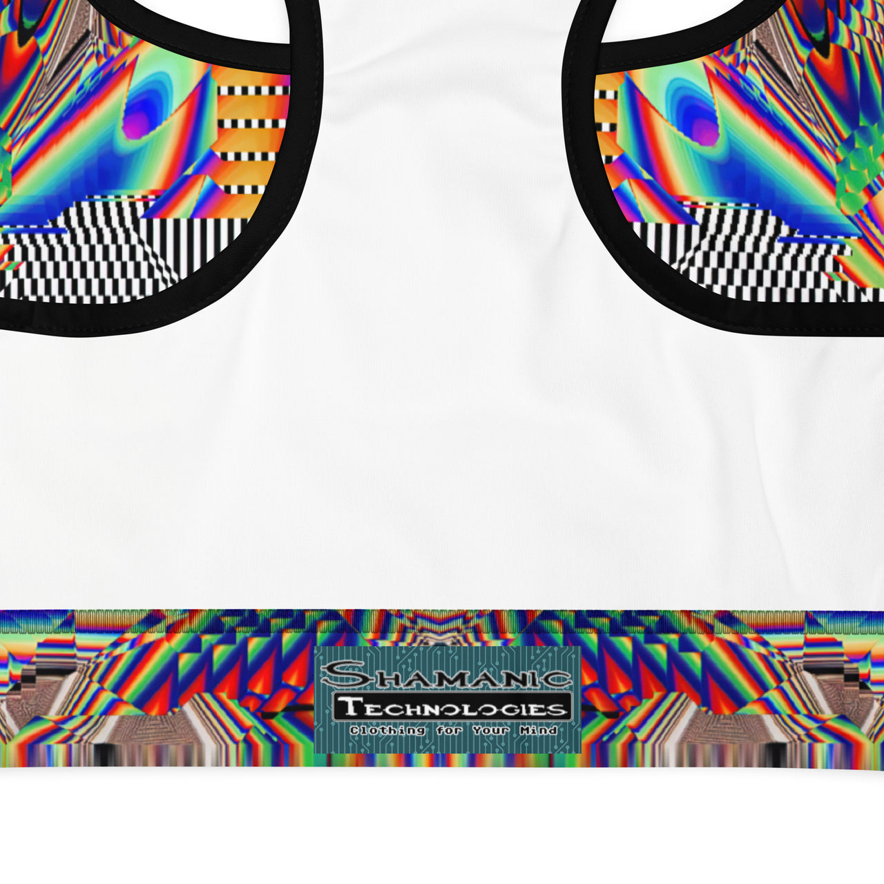 Psychedelic Rave Sports Bra