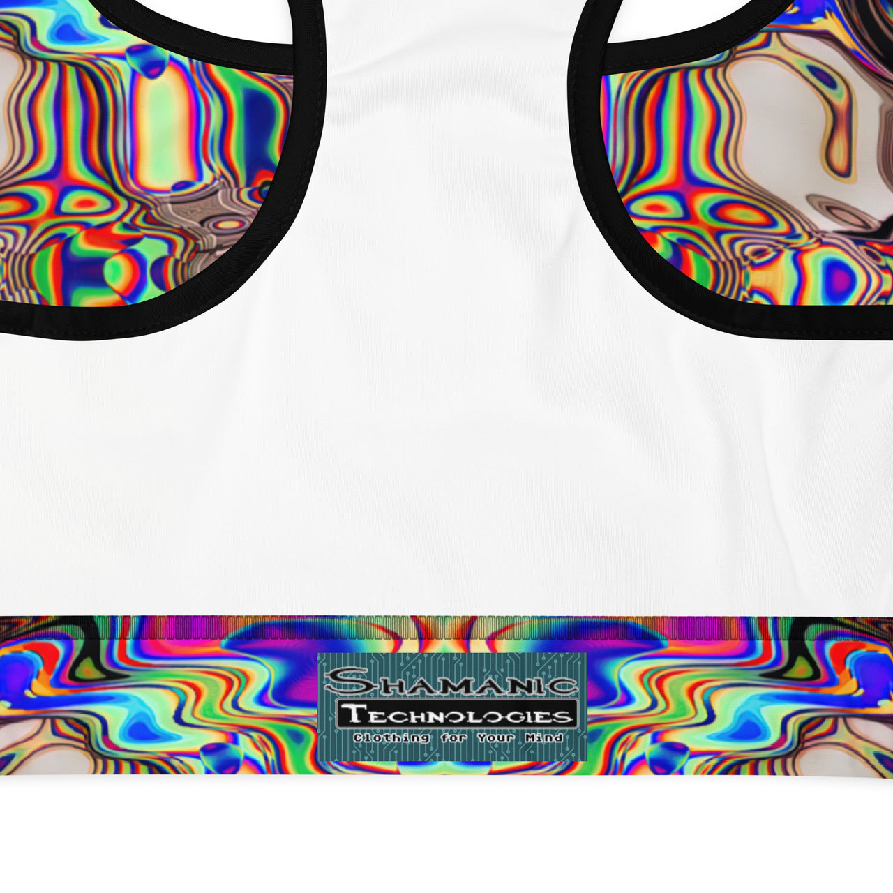 Psychedelic Rave Sports Bra