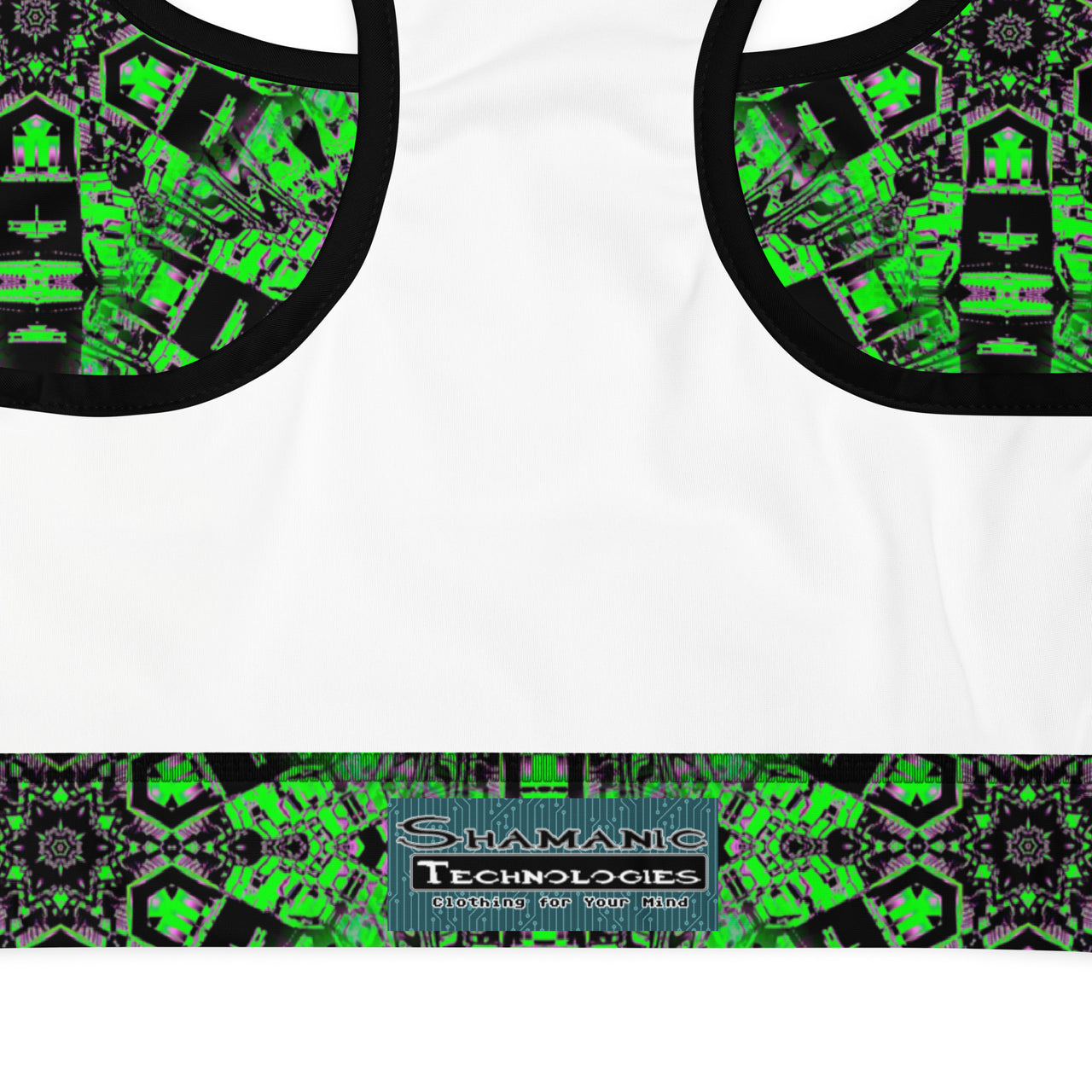 Psychedelic Rave Sports Bra