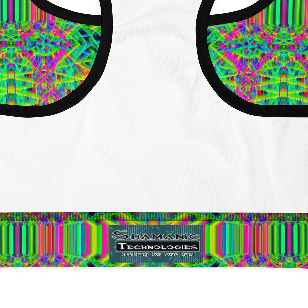 Psychedelic Rave Sports Bra