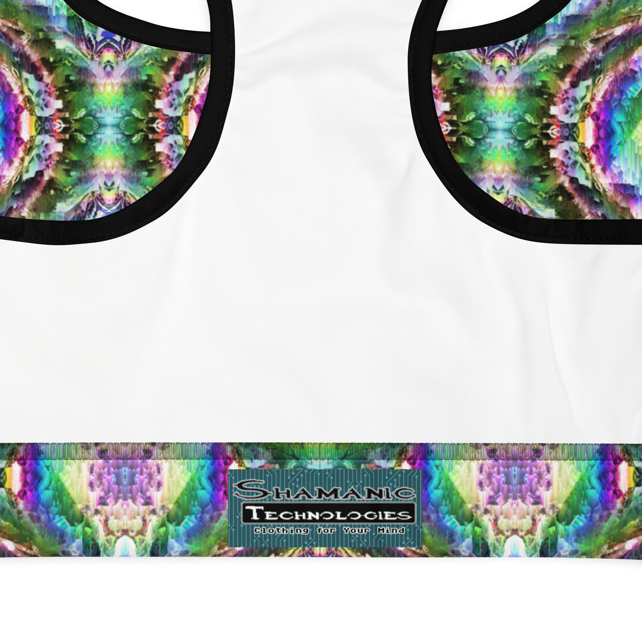 Psychedelic Rave Sports Bra