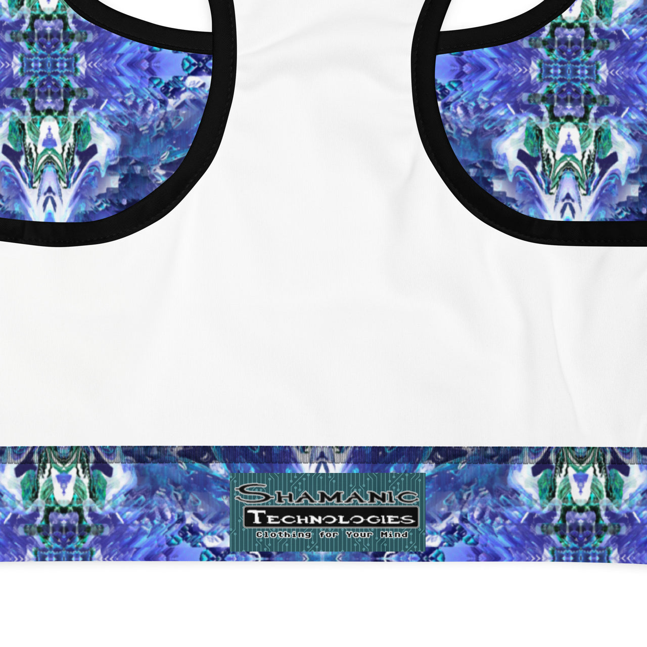 Psychedelic Rave Sports Bra