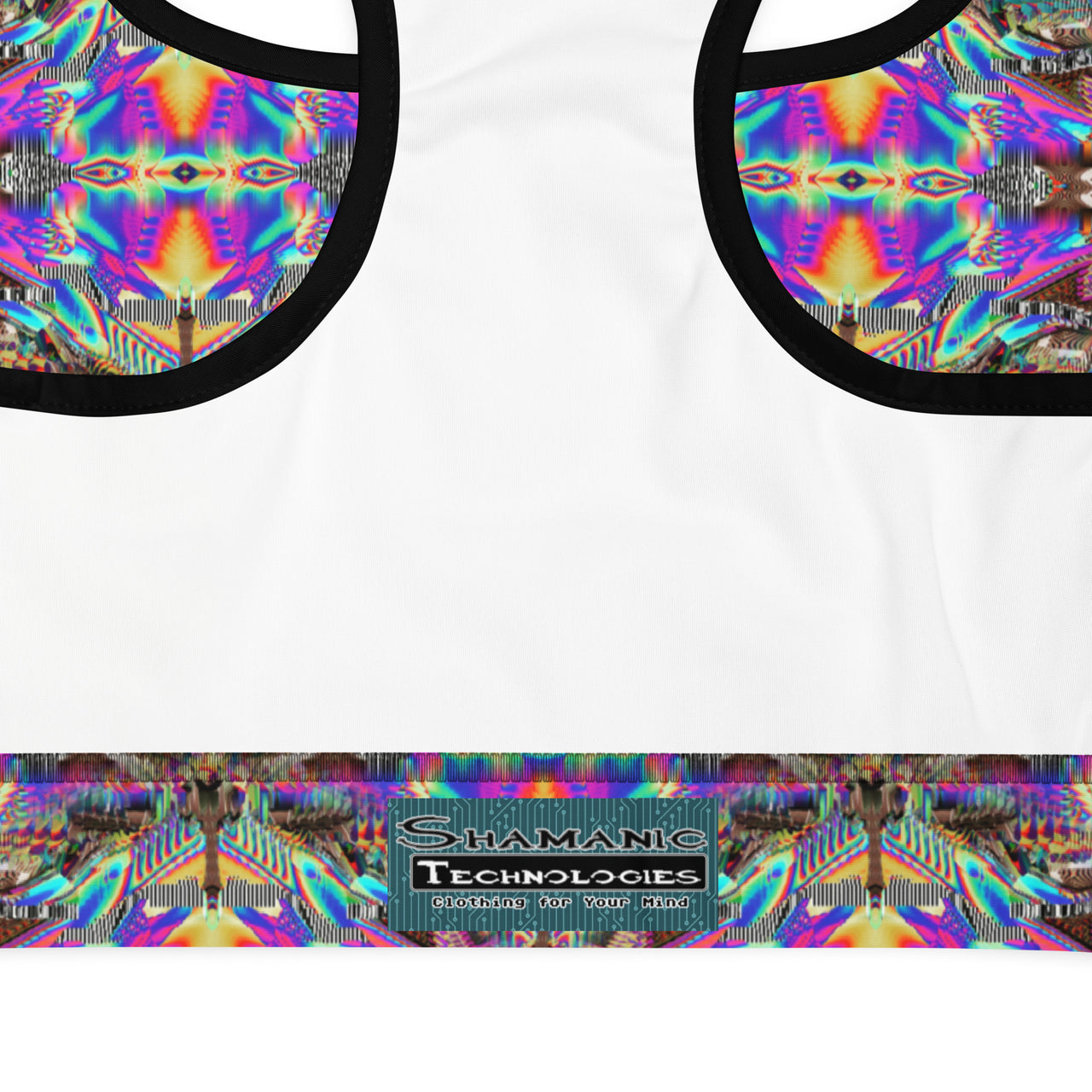 Psychedelic Rave Sports Bra