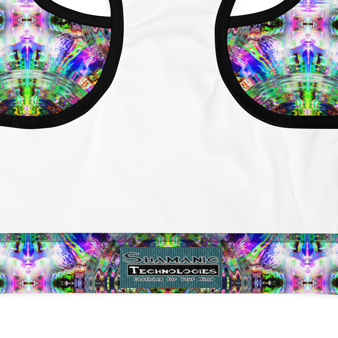 Psychedelic Rave Sports Bra