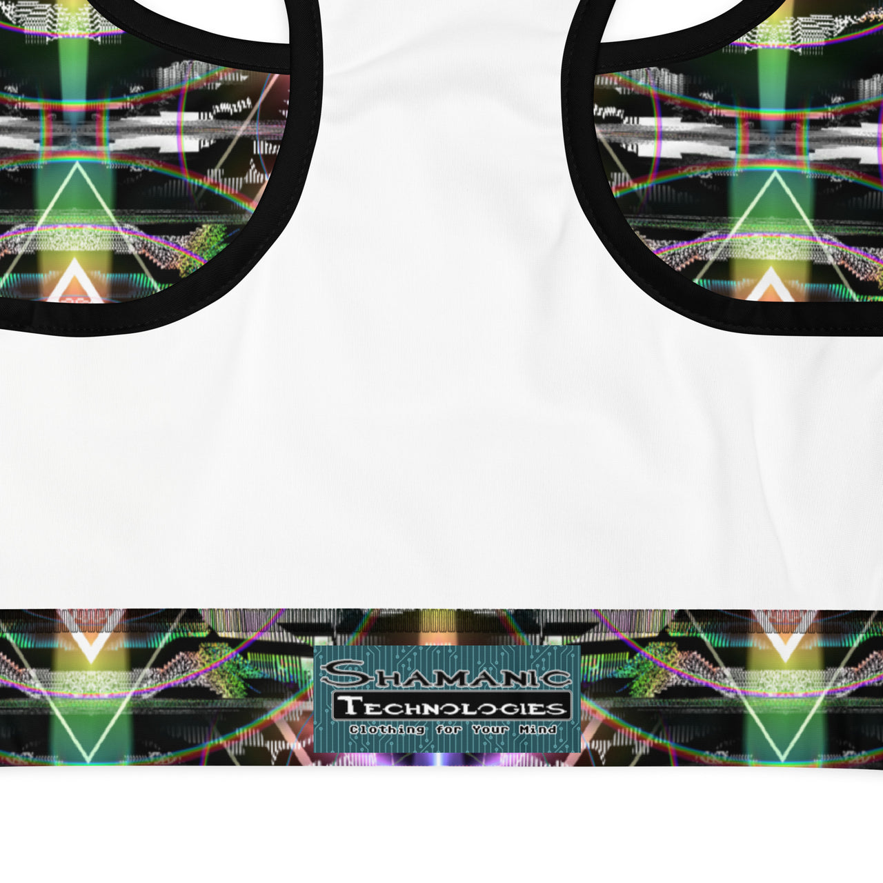 Psychedelic Rave Sports Bra