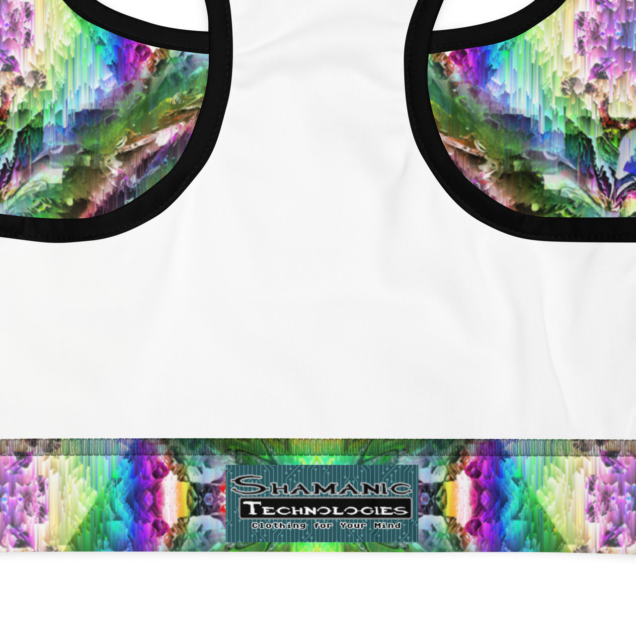 Psychedelic Rave Sports Bra