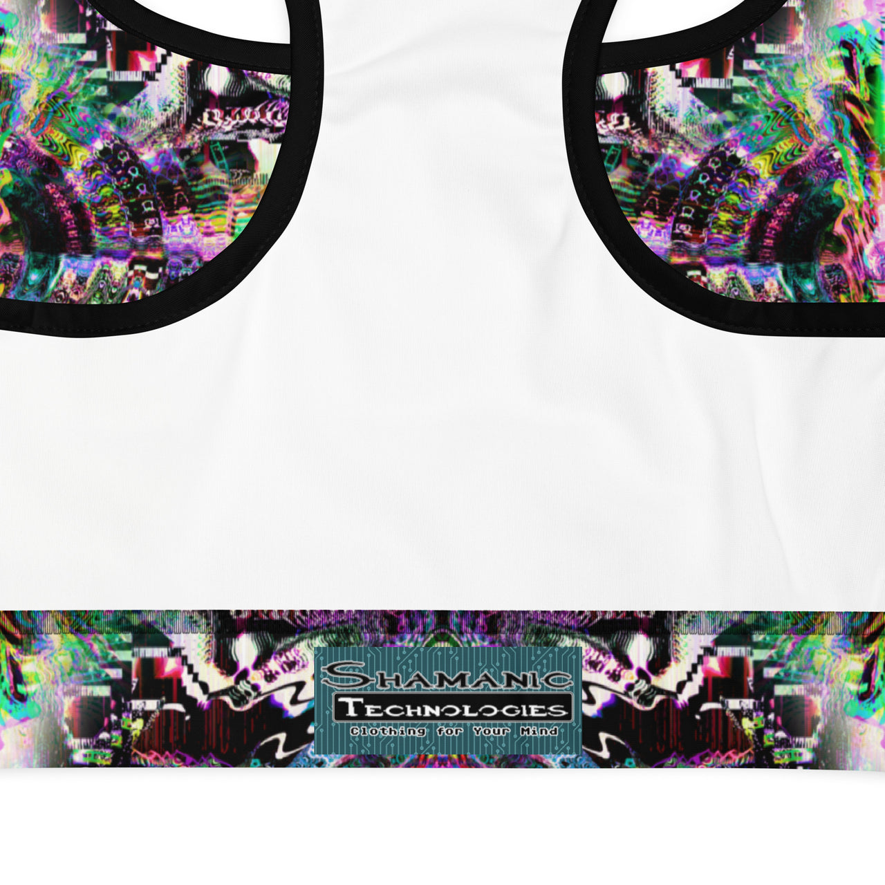 Psychedelic Rave Sports Bra