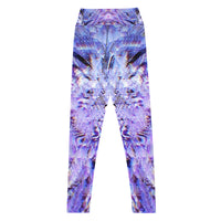 Thumbnail for Psychedelic Visionary Art Futuristic Rave Leggings