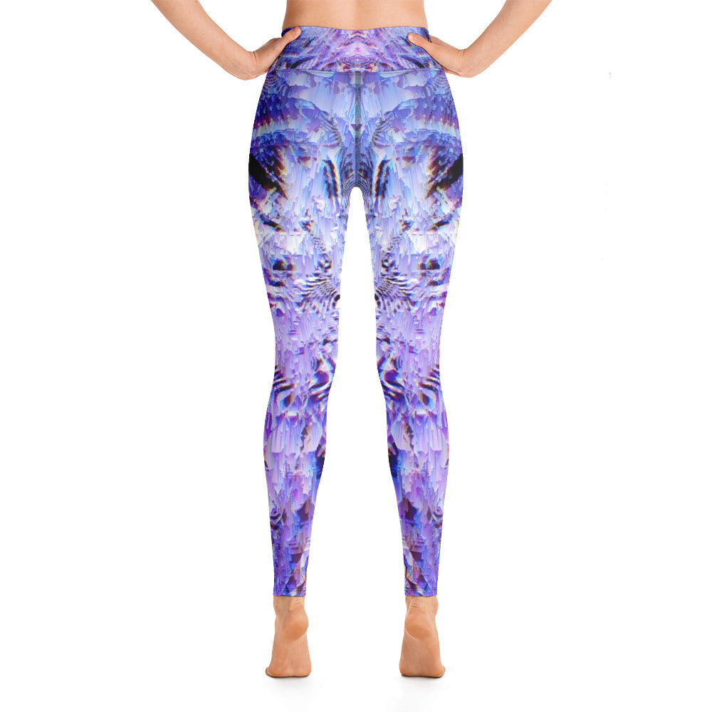 Psychedelic Visionary Art Futuristic Rave Leggings