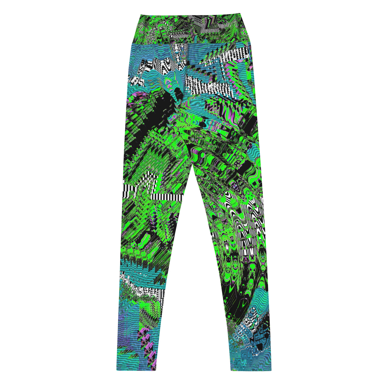 Psychedelic Visionary Art Futuristic Rave Leggings