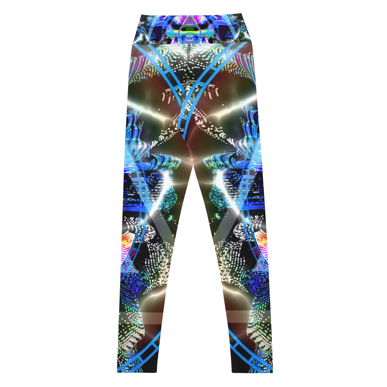 Psychedelic Visionary Art Futuristic Rave Leggings