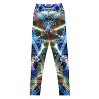 Thumbnail for Psychedelic Visionary Art Futuristic Rave Leggings