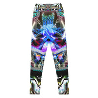 Thumbnail for Psychedelic Visionary Art Futuristic Rave Leggings