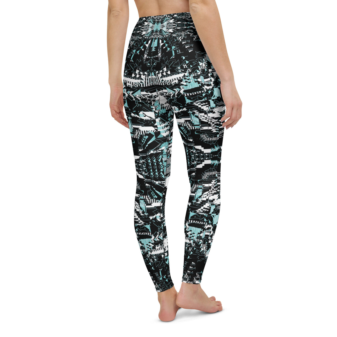 Psychedelic Visionary Art Futuristic Rave Leggings