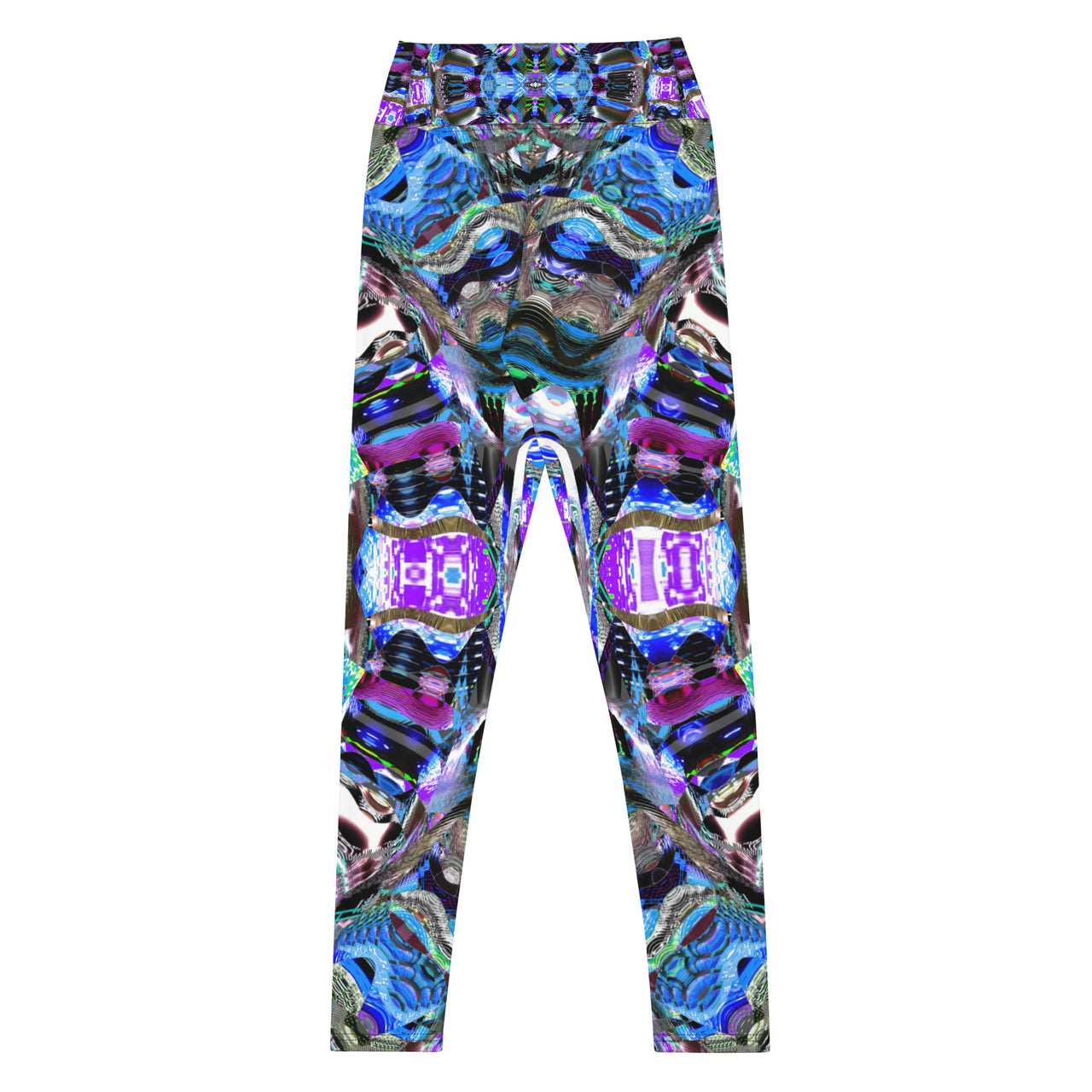 Psychedelic Visionary Art Futuristic Rave Leggings