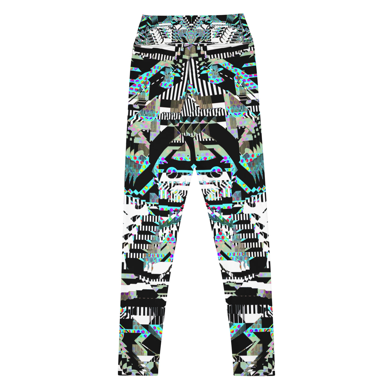 Psychedelic Visionary Art Futuristic Rave Leggings