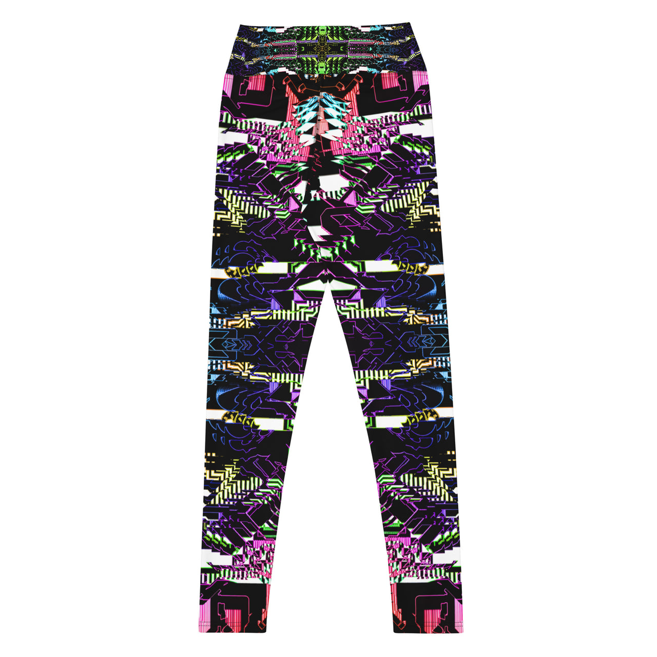 Psychedelic Visionary Art Futuristic Rave Leggings