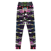 Thumbnail for Psychedelic Visionary Art Futuristic Rave Leggings