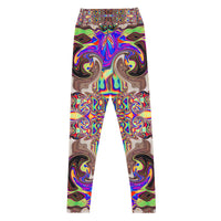 Thumbnail for Psychedelic Visionary Art Futuristic Rave Leggings