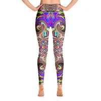 Thumbnail for Psychedelic Visionary Art Futuristic Rave Leggings