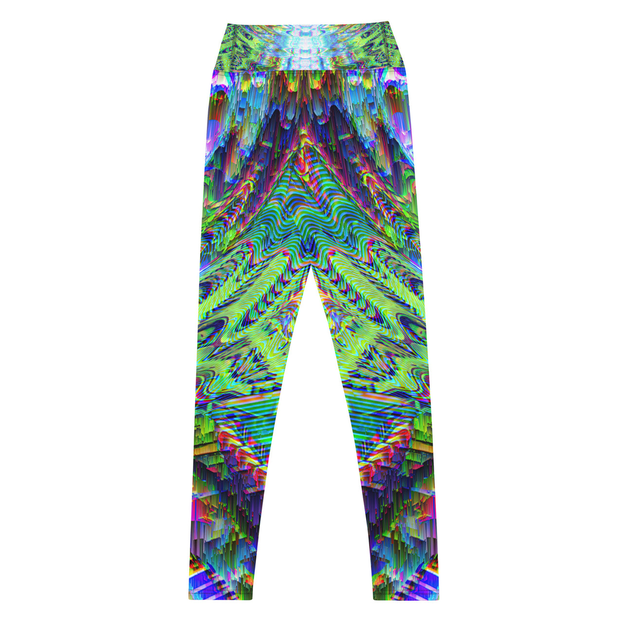 Psychedelic Visionary Art Futuristic Rave Leggings