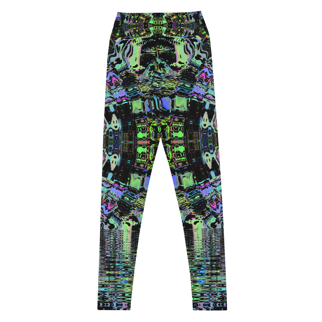 Psychedelic Visionary Art Futuristic Rave Leggings