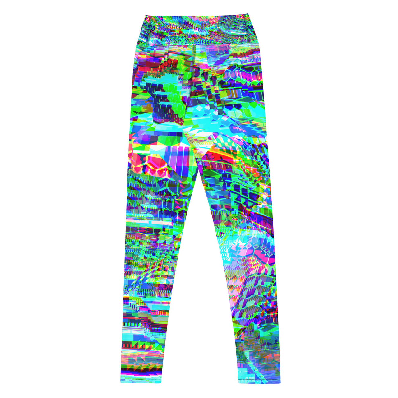 Psychedelic Visionary Art Futuristic Rave Leggings