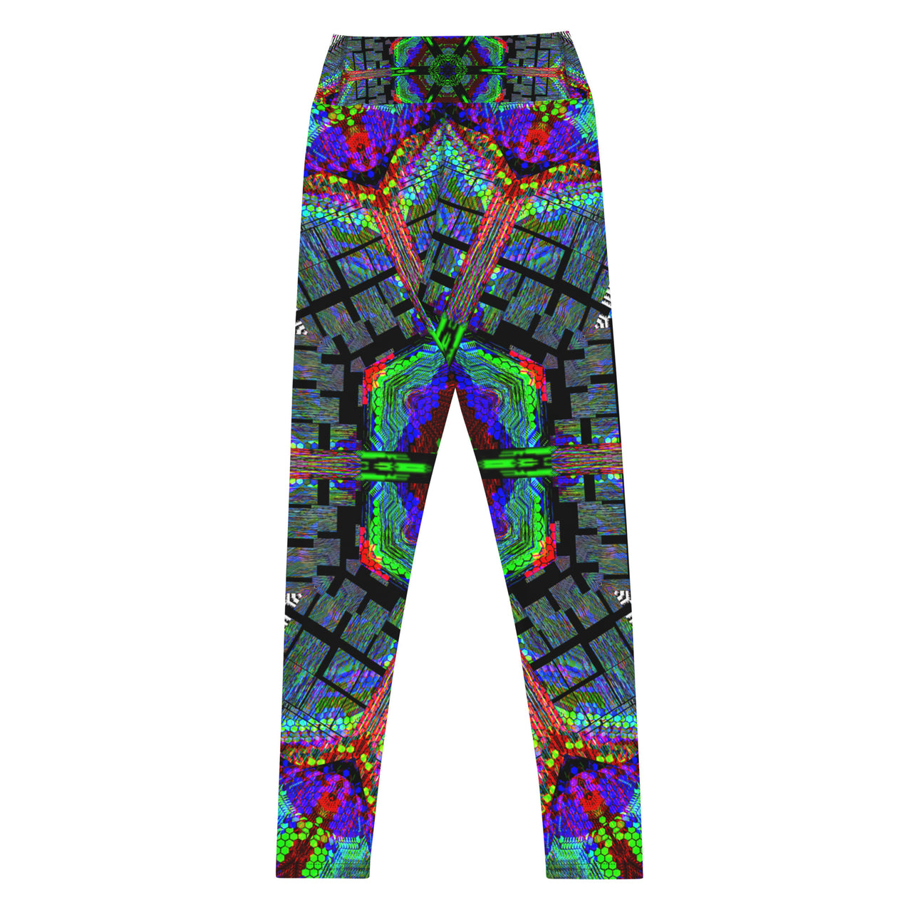 Psychedelic Visionary Art Futuristic Rave Leggings