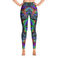 Thumbnail for Psychedelic Visionary Art Futuristic Rave Leggings