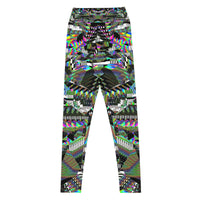 Thumbnail for Psychedelic Visionary Art Futuristic Rave Leggings