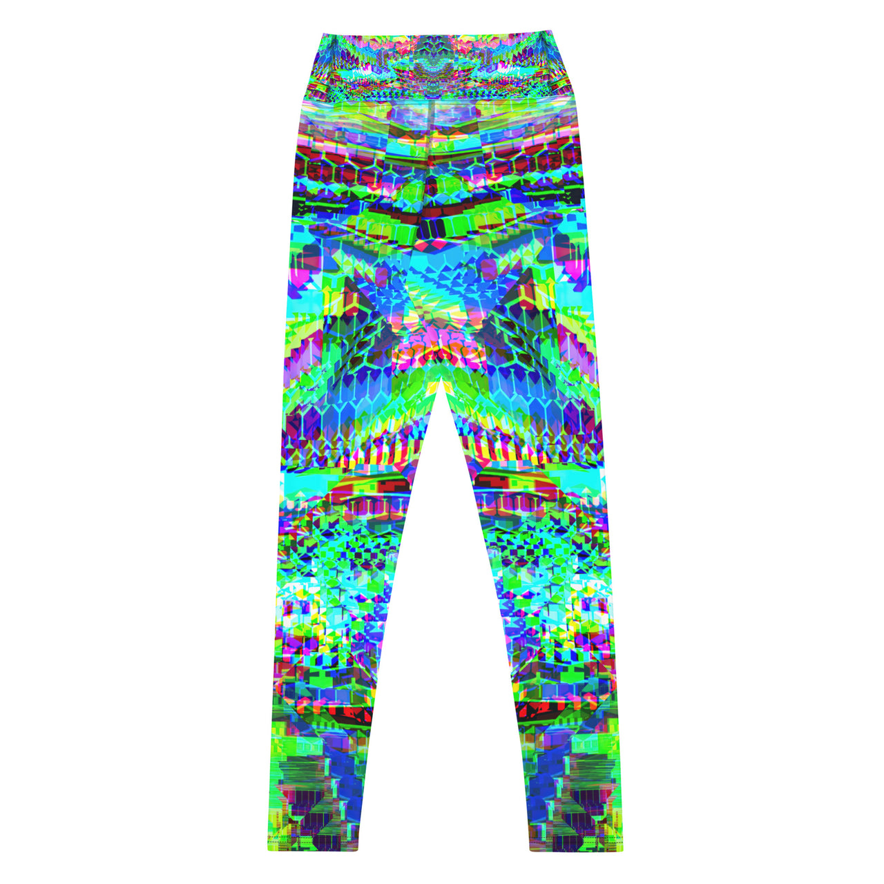 Psychedelic Visionary Art Futuristic Rave Leggings