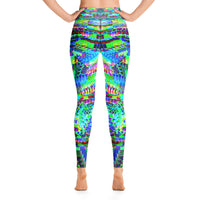 Thumbnail for Psychedelic Visionary Art Futuristic Rave Leggings