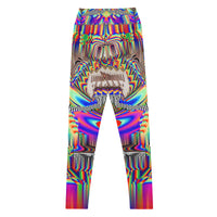 Thumbnail for Psychedelic Visionary Art Futuristic Psytrance Rave Leggings