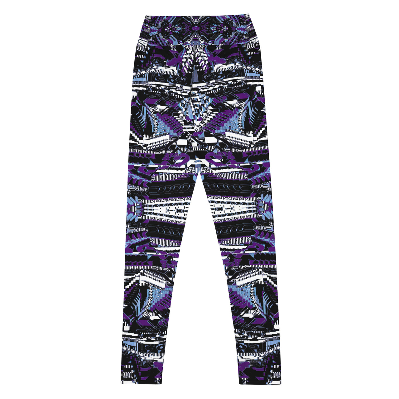 Psychedelic Visionary Art Futuristic Psytrance Rave Leggings